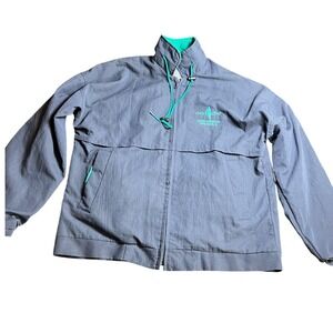 Vintage Larry Birds Boston‎ Connection Mens Jacket zip up Medium Celtics